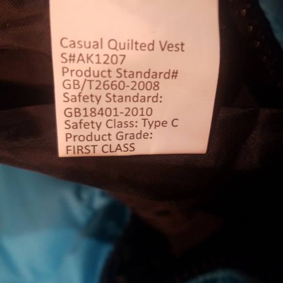 Take Two Junior Vest Size Small - Picture 5 of 5